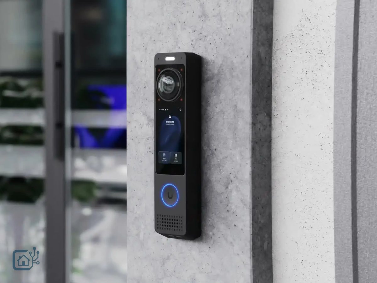 Interphone vidéo avec écran et lecteur intégré